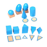 Maxbell Montessori Toy Practicing Fine Motor Skills Shape Puzzle Geometry Puzzle Set