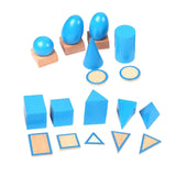 Maxbell Montessori Toy Practicing Fine Motor Skills Shape Puzzle Geometry Puzzle Set