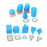 Maxbell Montessori Toy Practicing Fine Motor Skills Shape Puzzle Geometry Puzzle Set