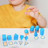 Maxbell Montessori Toy Practicing Fine Motor Skills Shape Puzzle Geometry Puzzle Set