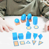 Maxbell Montessori Toy Practicing Fine Motor Skills Shape Puzzle Geometry Puzzle Set