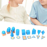 Maxbell Montessori Toy Practicing Fine Motor Skills Shape Puzzle Geometry Puzzle Set