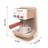 Coffee Maker Toy Montessori Toy Role Play Toy for Age 3 4 5 6 Birthday Gifts