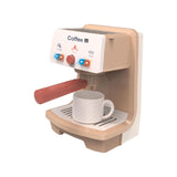 Coffee Maker Toy Montessori Toy Role Play Toy for Age 3 4 5 6 Birthday Gifts