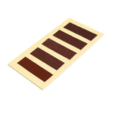 Maxbell Montessori Toy Geometric Shapes Board Portable Exercising Wooden Touching Board