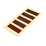 Maxbell Montessori Toy Geometric Shapes Board Portable Exercising Wooden Touching Board