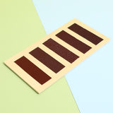 Maxbell Montessori Toy Geometric Shapes Board Portable Exercising Wooden Touching Board