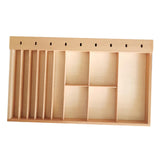 Maxbell Teaching Aid Box Portable Paper Crafts Storage Box for Necklace Paper Crafts