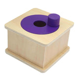 Maxbell Montessori Wooden Puzzle Shape Matching Game Fine Motor Skills for Kids Baby