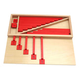 Maxbell Montessori Numerical Rods with Number Tiles Kids Montessori Cognitive Toy
