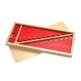Maxbell Montessori Numerical Rods with Number Tiles Kids Montessori Cognitive Toy