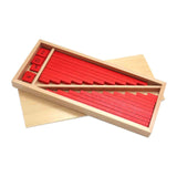 Maxbell Montessori Numerical Rods with Number Tiles Kids Montessori Cognitive Toy
