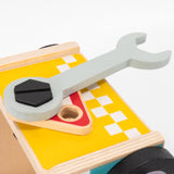 Maxbell Wooden Building Set Hands on Wooden Tool Toy for Children Boys Girls Baby