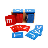 Maxbell Sand Paper Letters Spelling Games Educational Toy for Children Ages 0-3 Years
