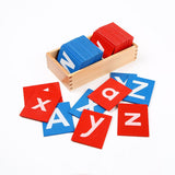 Maxbell Sand Paper Letters Spelling Games Educational Toy for Children Ages 0-3 Years