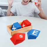 Maxbell Sand Paper Letters Spelling Games Educational Toy for Children Ages 0-3 Years