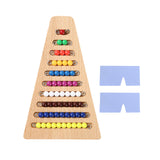 Maxbell Math Bead Stair Set Toy Kids Mathematics Learning for Kids Children Day Gift