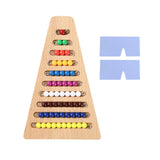 Maxbell Math Bead Stair Set Toy Kids Mathematics Learning for Kids Children Day Gift