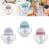 Maxbell Silicone Training Cup 8.5oz Portable Baby Sippy Cup for Baby Boys Girls Kids Violet