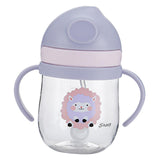 Maxbell Silicone Training Cup 8.5oz Portable Baby Sippy Cup for Baby Boys Girls Kids Violet