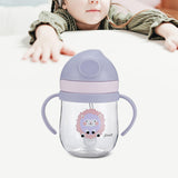 Maxbell Silicone Training Cup 8.5oz Portable Baby Sippy Cup for Baby Boys Girls Kids Violet