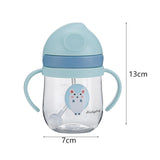 Maxbell Silicone Training Cup 8.5oz Portable Baby Sippy Cup for Baby Boys Girls Kids Blue