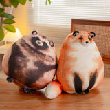 Maxbell Plush Doll Birthday Gifts Cuddly Stuffed Animal for Party Favor Sofa Bedroom raccoon