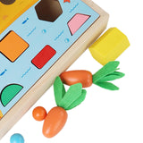 Maxbell 3 in 1 Montessori Toy Bead Clips Game for Children Birthday Gifts Boys Girls