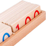 Maxbell Small Wooden Number Cards with Box for Children's Day Preschool Kid Birthday