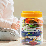 Maxbell Kids Flakes DIY Building for Creativity Hands on Ability Social Interaction 4.3cm