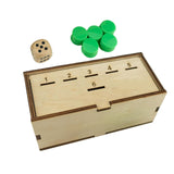 Maxbell Strategic Dice Games Coin Drop Game for Halloween Children's Day Party Favor