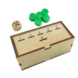 Maxbell Strategic Dice Games Coin Drop Game for Halloween Children's Day Party Favor