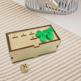 Maxbell Strategic Dice Games Coin Drop Game for Halloween Children's Day Party Favor