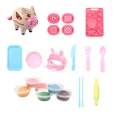 Maxbell Playset Playset Noodle Machine Maker for Game Early Education Playroom