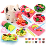 Maxbell Playset Playset Noodle Machine Maker for Game Early Education Playroom