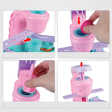 Maxbell Pretend Ice Cream Maker Toy Colorful for Birthday Gift Aged 3-8 Party Favors