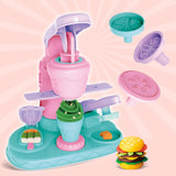 Maxbell Pretend Ice Cream Maker Toy Colorful for Birthday Gift Aged 3-8 Party Favors
