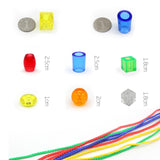 Maxbell Lacing Bead Set Ages 3 4 5 Year Old Nice Gift Montessori Preschool Strin Toy