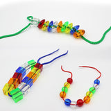 Maxbell Lacing Bead Set Ages 3 4 5 Year Old Nice Gift Montessori Preschool Strin Toy