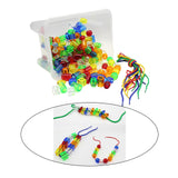 Maxbell Lacing Bead Set Ages 3 4 5 Year Old Nice Gift Montessori Preschool Strin Toy