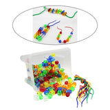 Maxbell Lacing Bead Set Ages 3 4 5 Year Old Nice Gift Montessori Preschool Strin Toy
