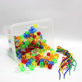 Maxbell Lacing Bead Set Ages 3 4 5 Year Old Nice Gift Montessori Preschool Strin Toy