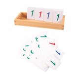 Maxbell 1-9000 Learning Cards for Number Learning Kindergarten Early Learning
