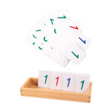 Maxbell 1-9000 Learning Cards for Number Learning Kindergarten Early Learning