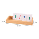 Maxbell 1-9000 Learning Cards for Number Learning Kindergarten Early Learning