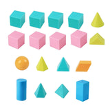 Maxbell Montessori Toy Practicing Training Toy Geometric Shapes Board Geometric Mould
