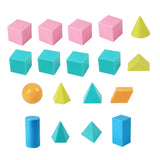Maxbell Montessori Toy Practicing Training Toy Geometric Shapes Board Geometric Mould