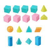 Maxbell Montessori Toy Practicing Training Toy Geometric Shapes Board Geometric Mould