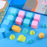 Maxbell Montessori Toy Practicing Training Toy Geometric Shapes Board Geometric Mould