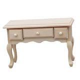 Maxbell 1:12 Dollhouse Table Wood Dollhouse Furniture for Micro Landscape Decoration